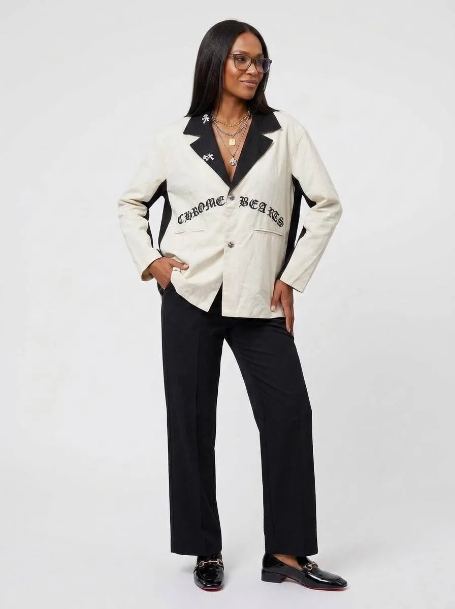 Крутые хлопковые пиджаки под CHROM HEARTS — фото 3