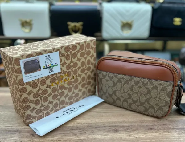 Кошелёк COACH из эко кожи — фото 4