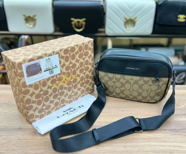 Кошелёк COACH из эко кожи — фото 5