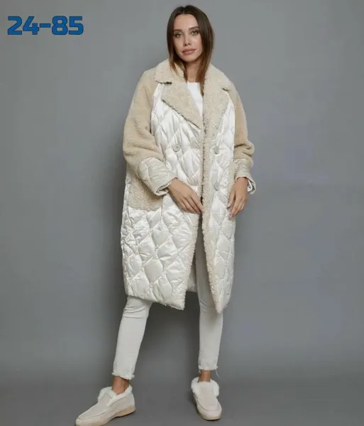 Куртка из ткани барашка — фото 2