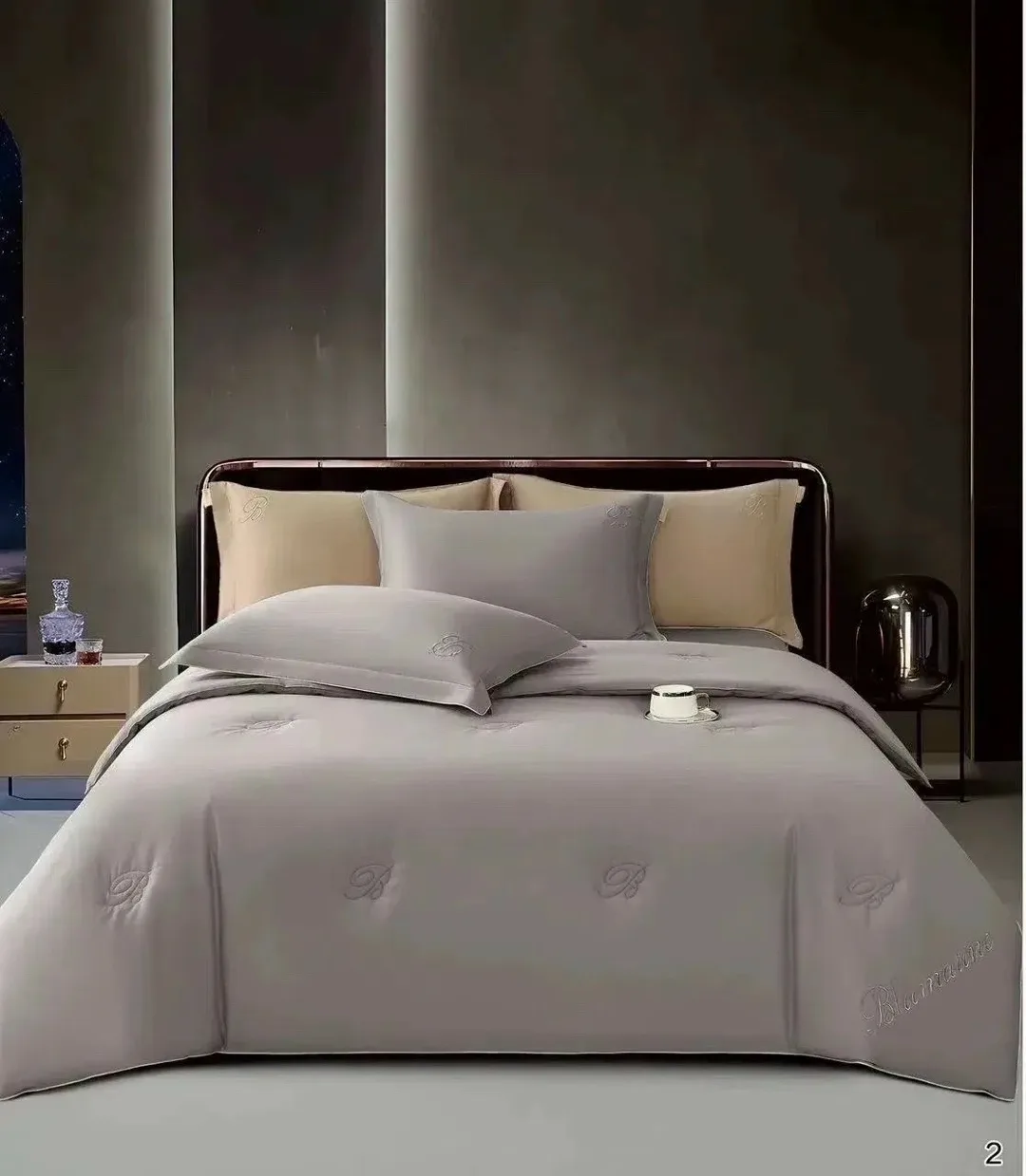 Комплект постельного белья, хлопок Белый — фото 8