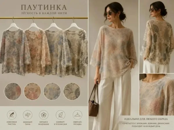 Паутинка цветы