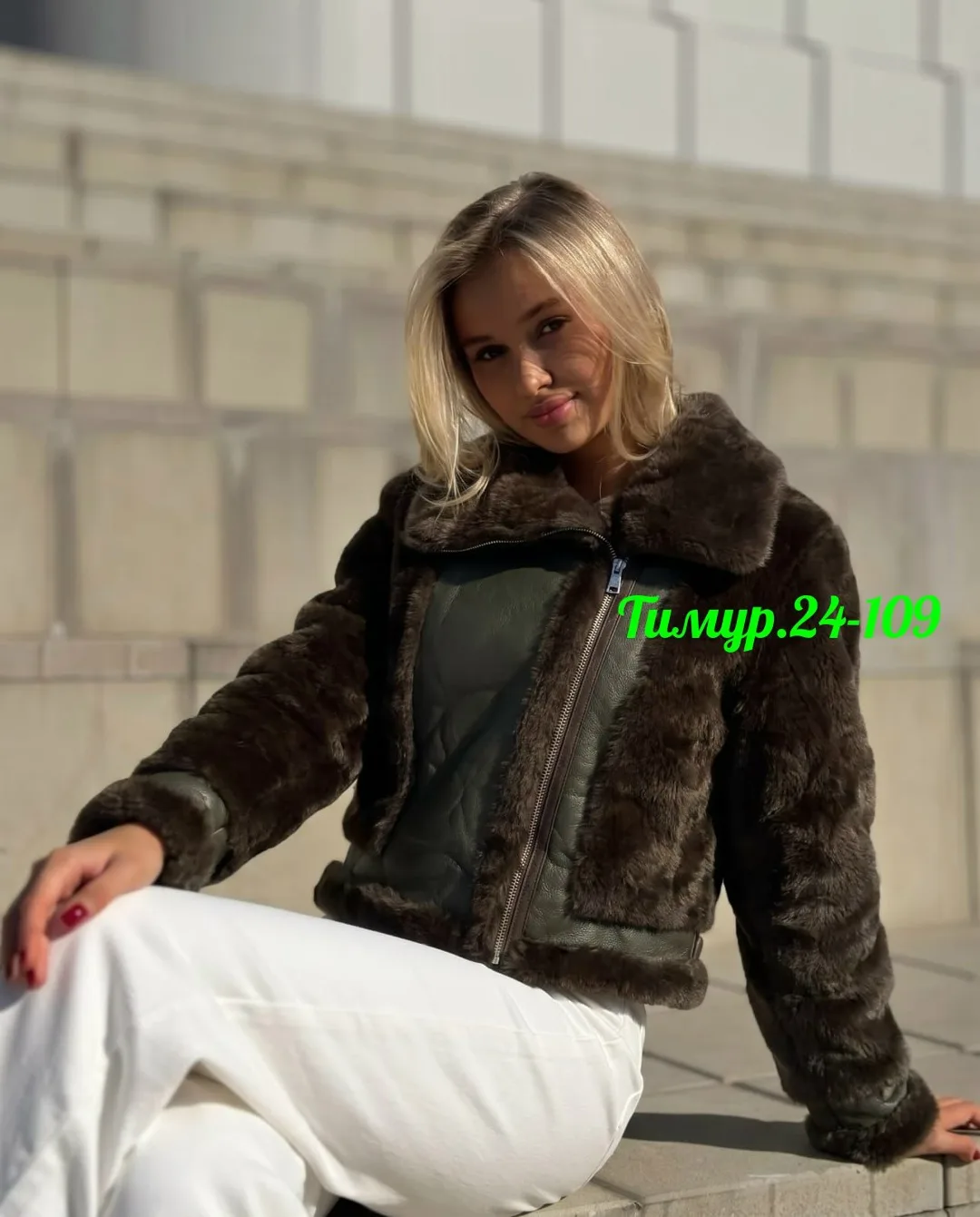Одна из самых популярных дубленка года, кожа — фото 2