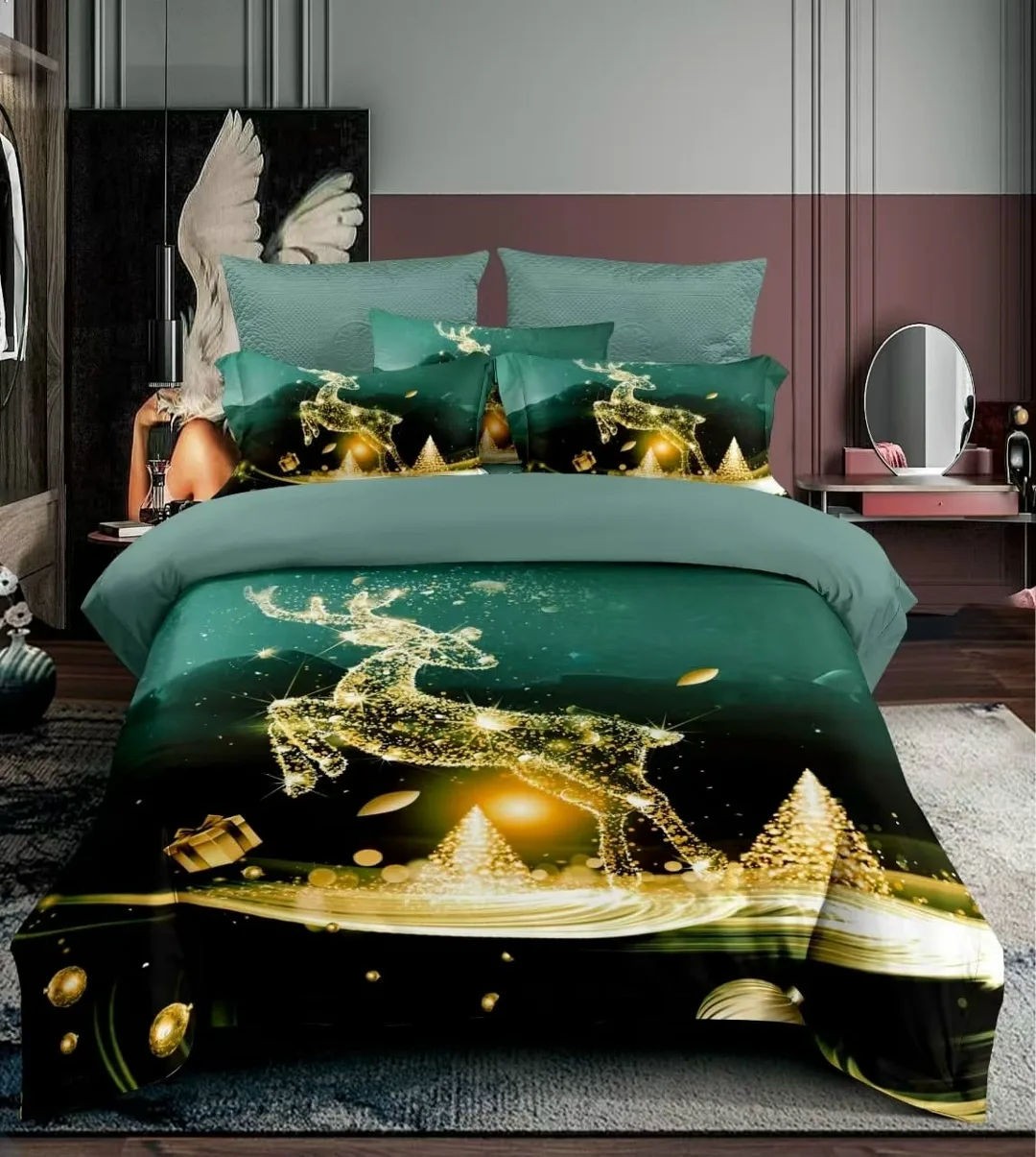 Комплект постельного белья, сатин Белый — фото 5
