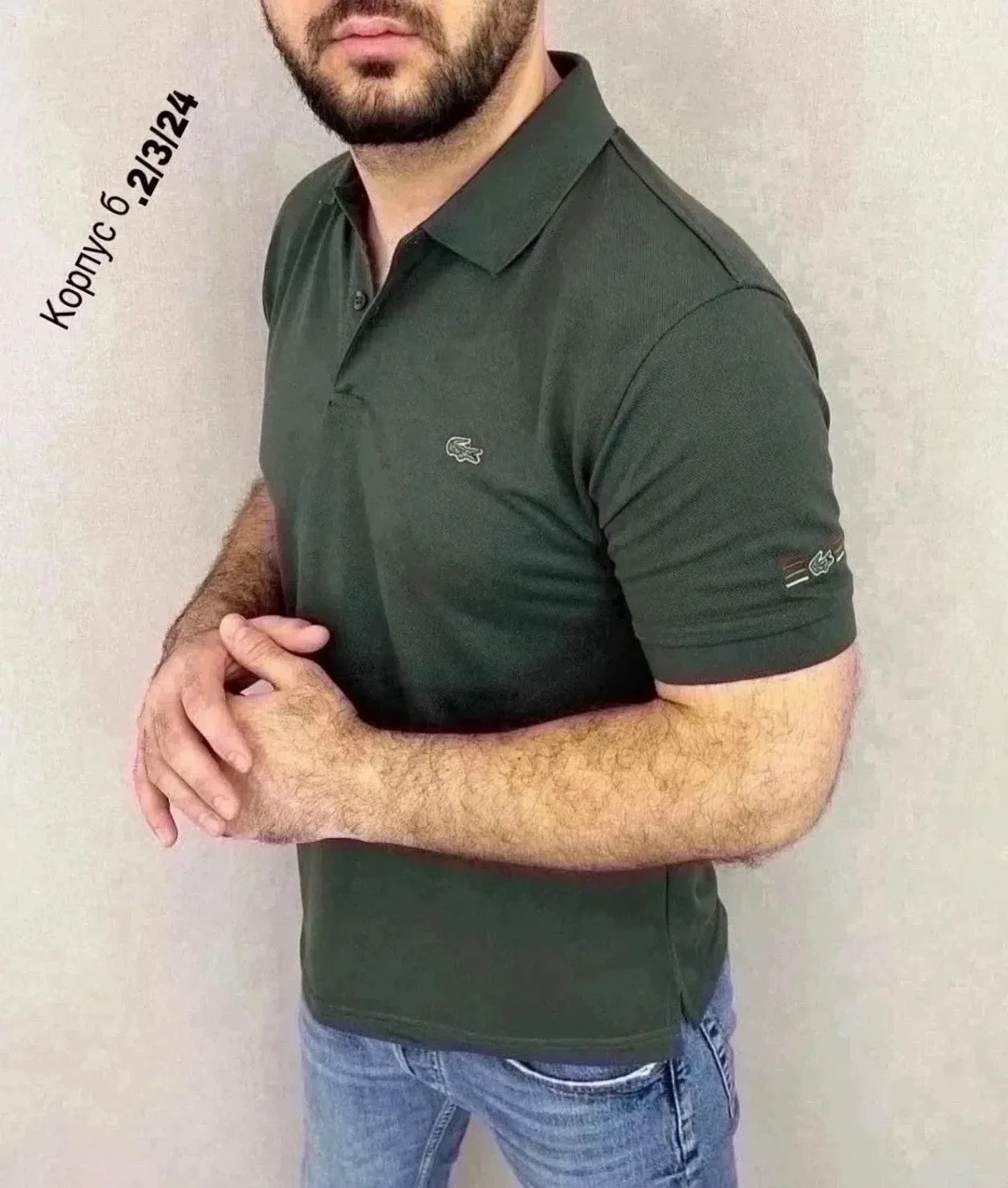 Футболка поло Lacoste — фото 8