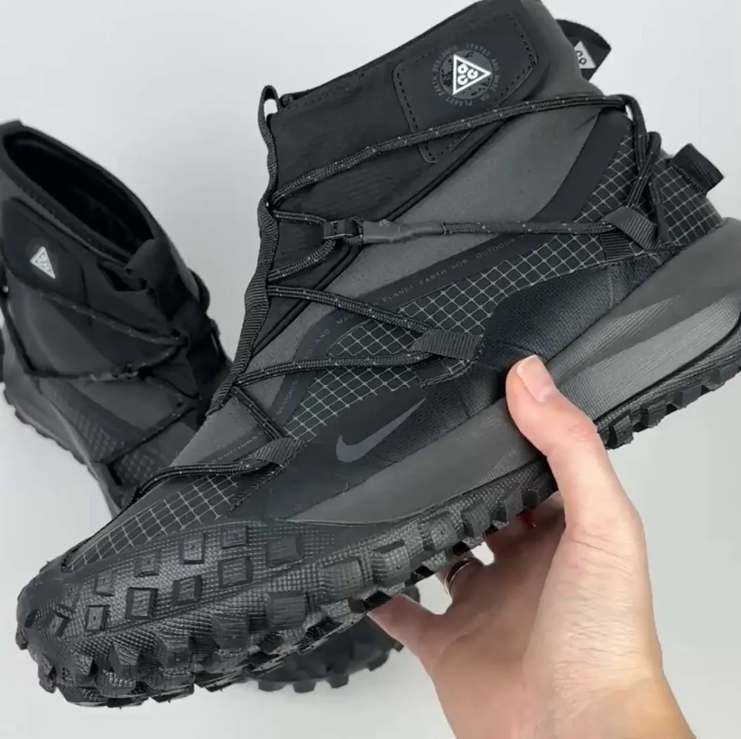 Зимние кроссовки Nike ACG Mountain с меховым воротником — фото 5