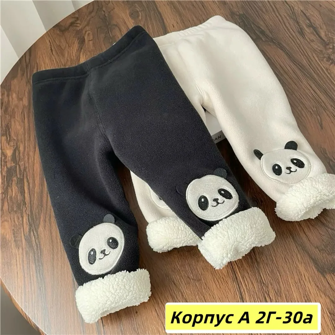Лосины из флиса с начесом, подходят для зимнего сезона — фото 3