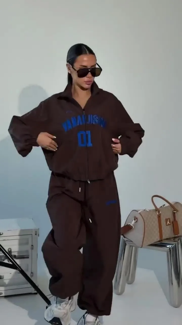 Костюм плащевка Street style S — видео