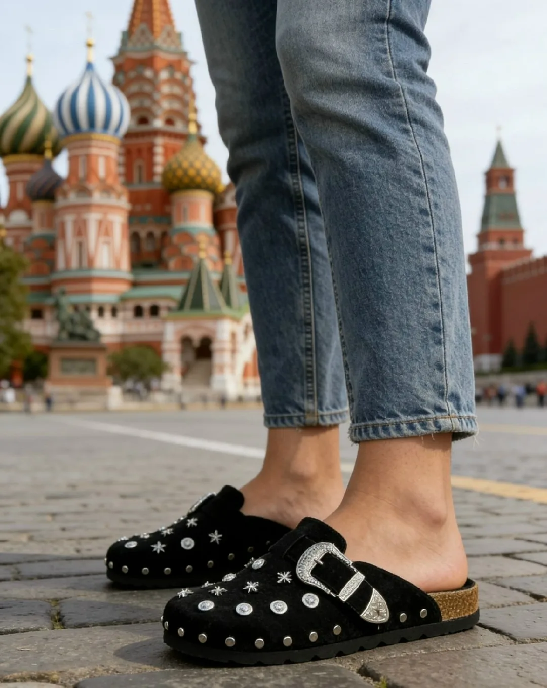 Сандалии из замши — фото 2