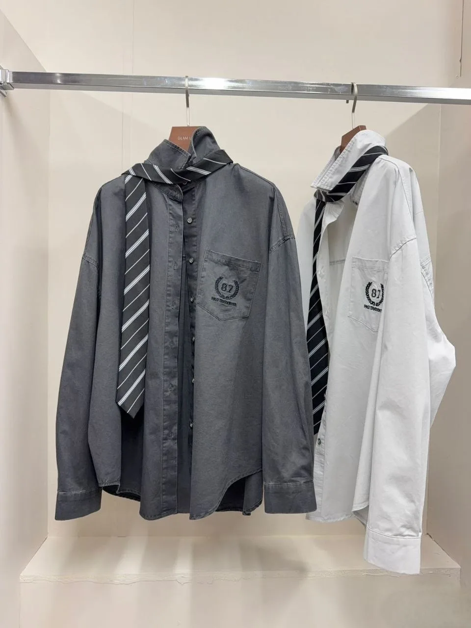 Рубашка BALENCIAGA — фото 7