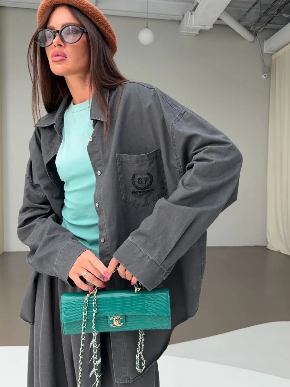 Рубашка BALENCIAGA — фото 8