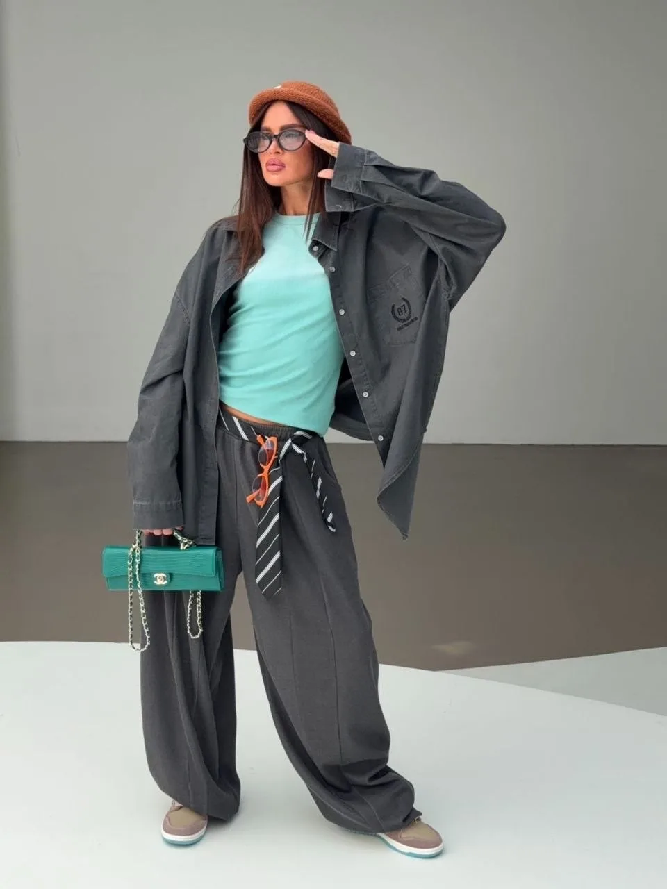 Рубашка BALENCIAGA — фото 16