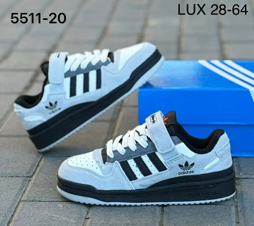 Кеды Adidas из натуральной кожи — фото 2