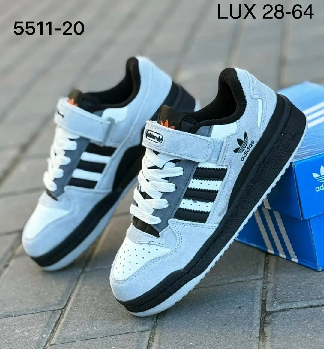 Кеды Adidas из натуральной кожи — фото 5