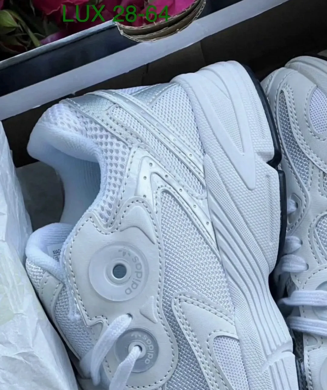 Кеды Adidas из натуральной кожи — фото 6
