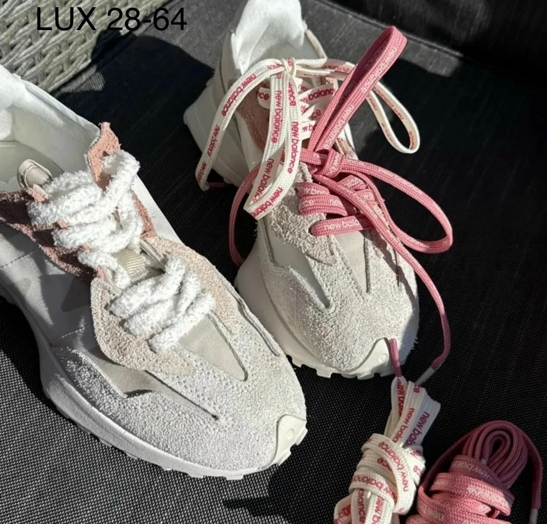Кеды NEW Balance из натуральной кожи — фото 1
