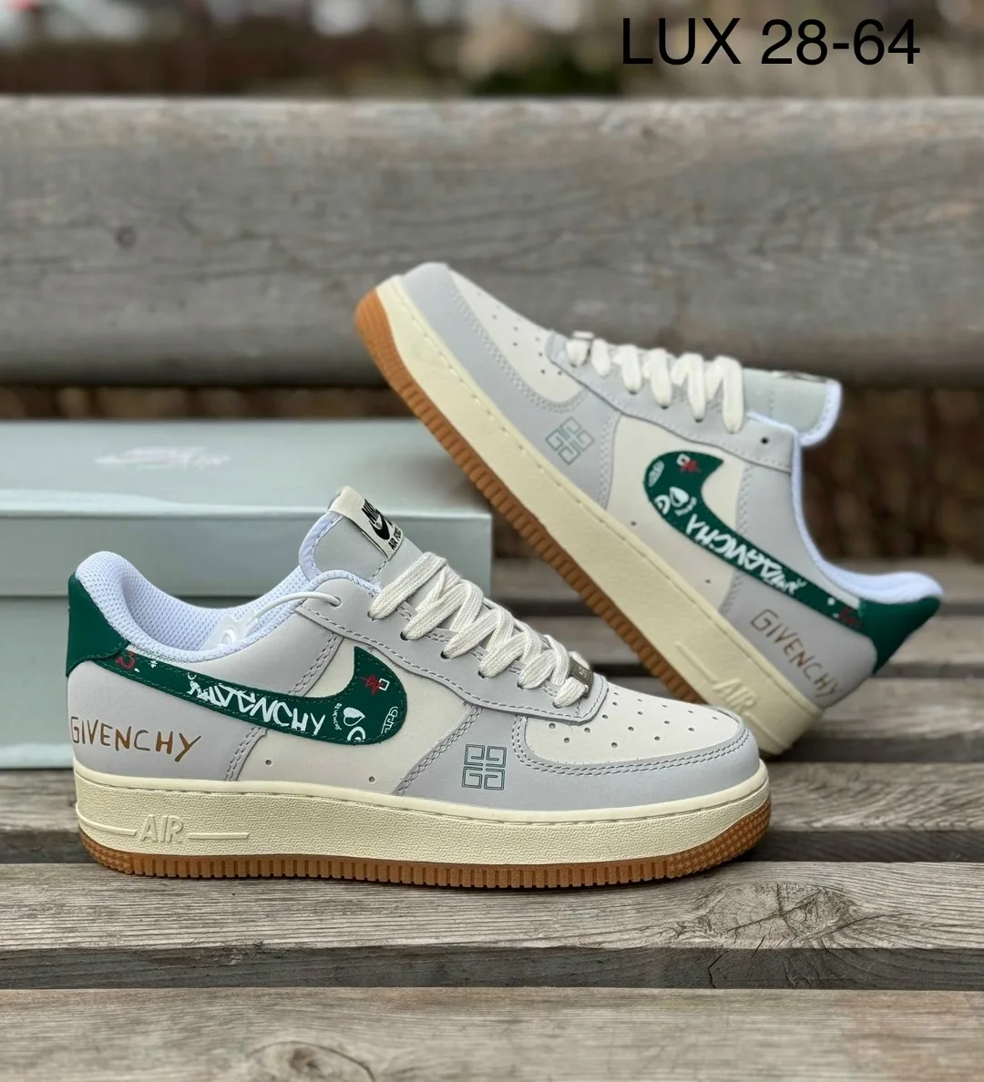 Кроссовки женские Nike Air Force из натуральной замши и кожи — фото 4