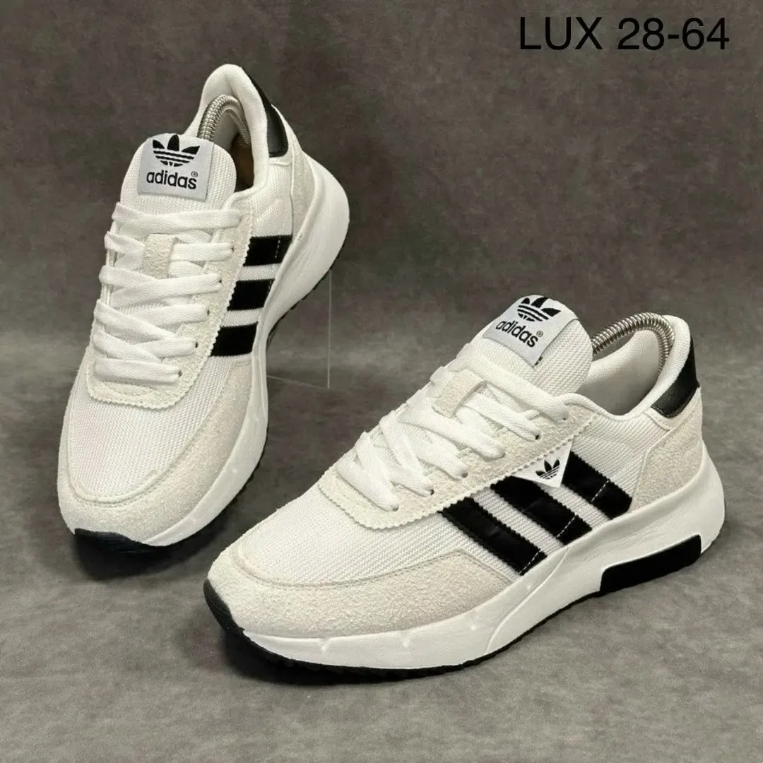 Кроссовки Adidas мужские натуральная замша — фото 5