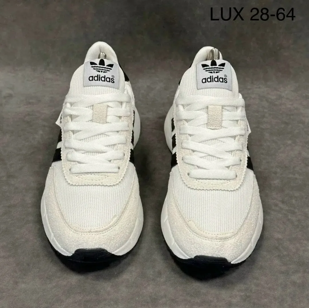 Кроссовки Adidas мужские натуральная замша — фото 8