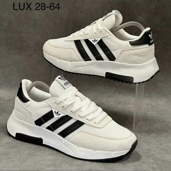 Кроссовки Adidas мужские натуральная замша — фото 7