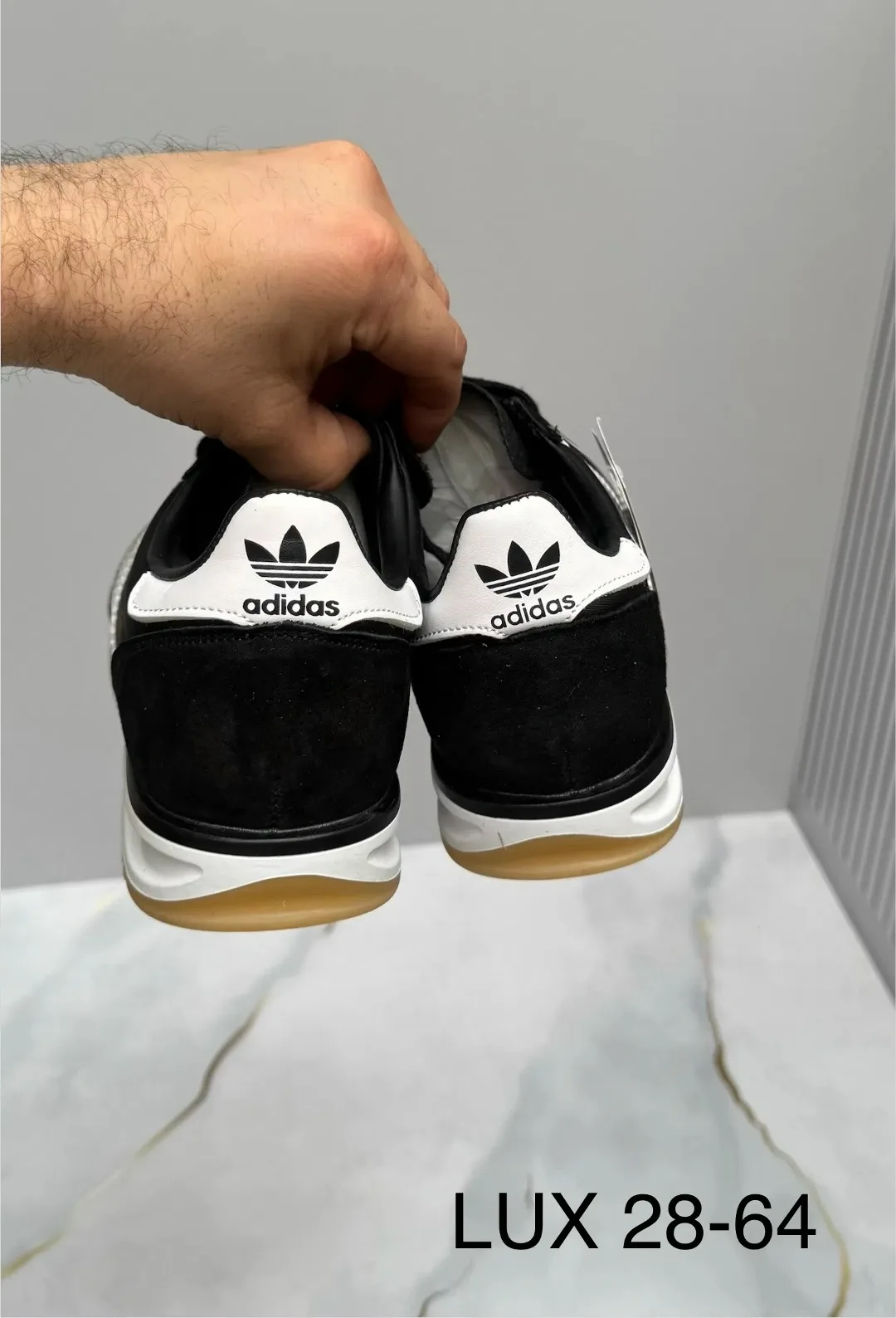 Кроссовки Adidas мужские натуральная замша — фото 5