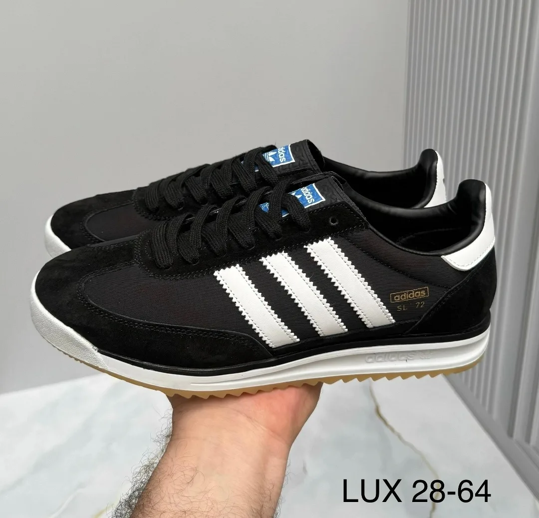 Кроссовки Adidas мужские натуральная замша — фото 9