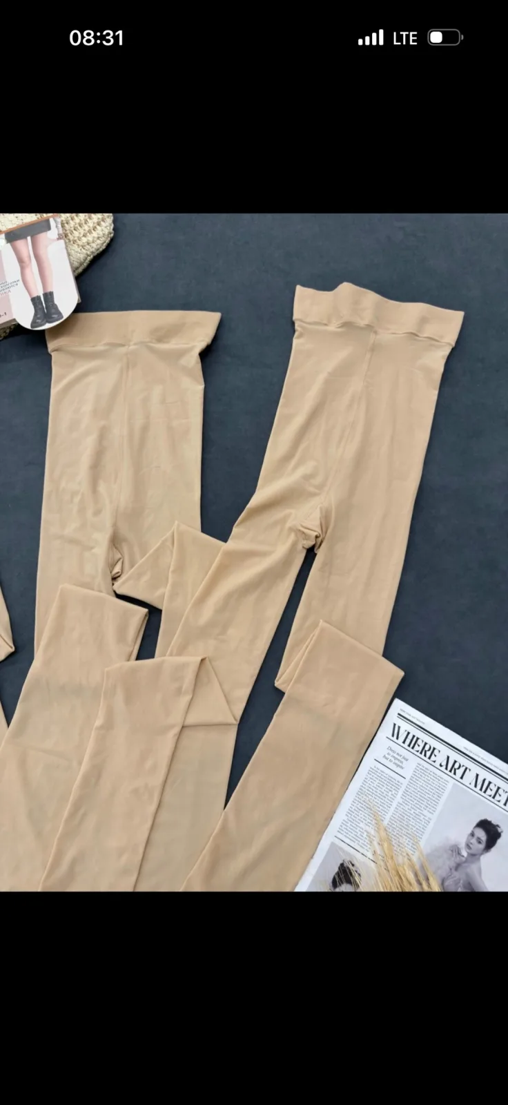 Женские колготки 120 день из имитации капрона — фото 3
