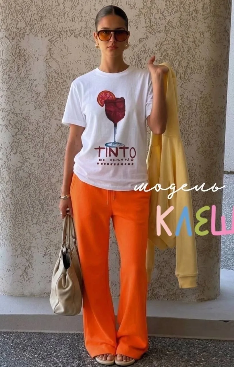 Брюки клеш sport chic — фото 10
