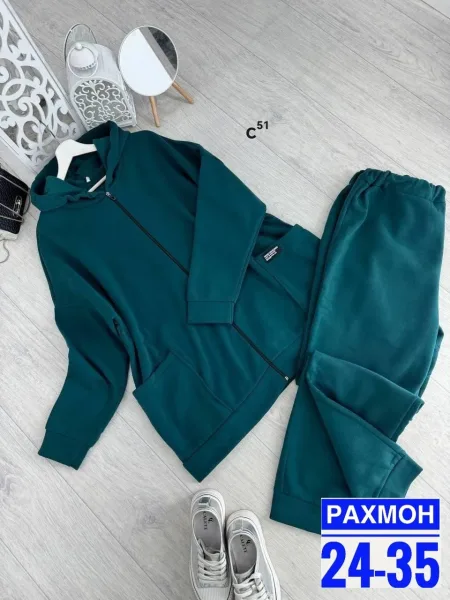 Костюм-двойка из флиса — фото 4