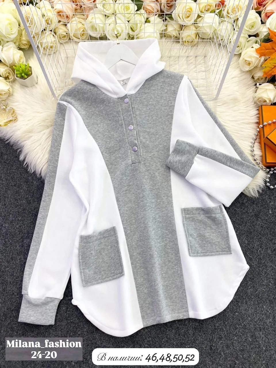 Рубашка Хит, флис — фото 4