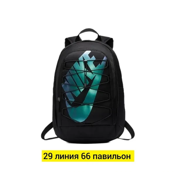 Городской рюкзак из ткани для мужчин и женщин Чёрный — фото 2