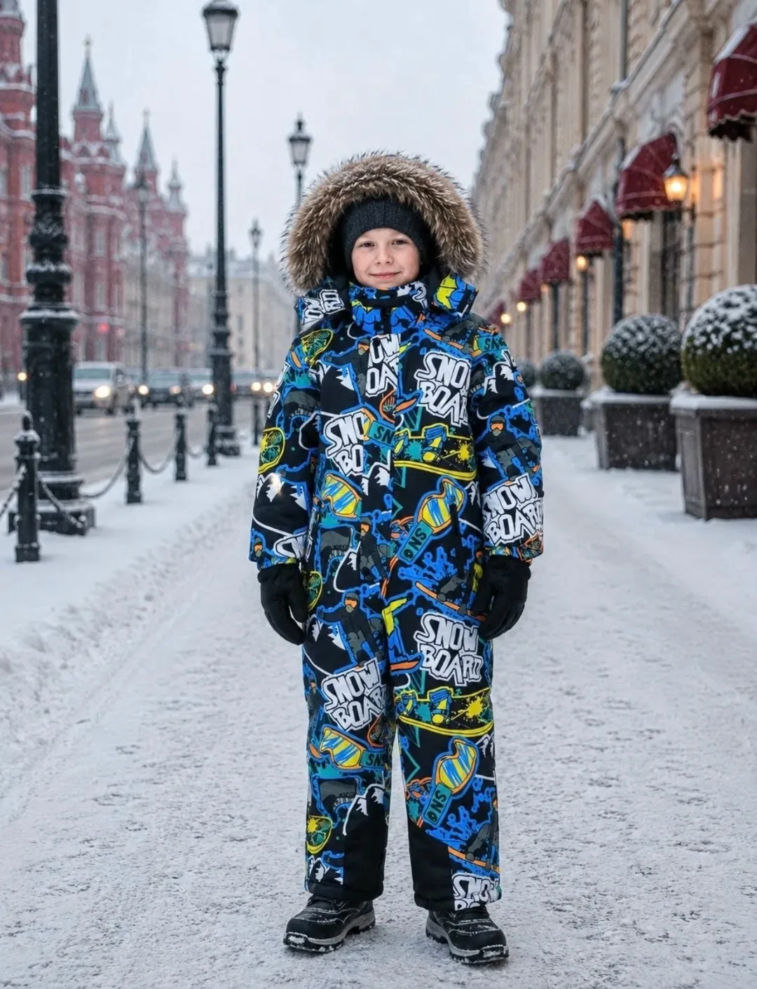 Комбинезон зима мембрана холофайбер — фото 2