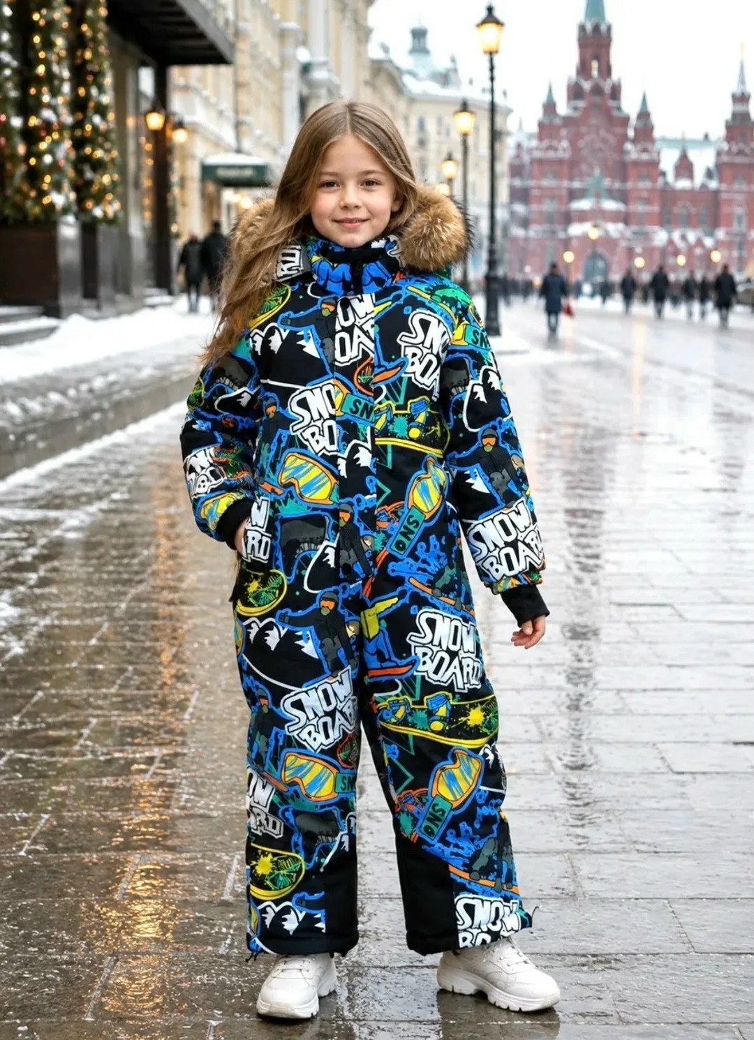 Комбинезон зима мембрана холофайбер — фото 3