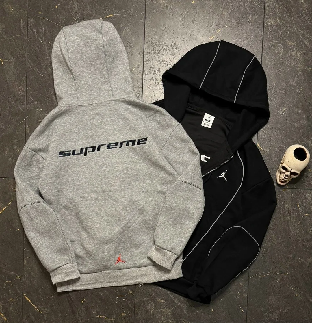 Худи на молнии Supreme × Jordan — фото 6