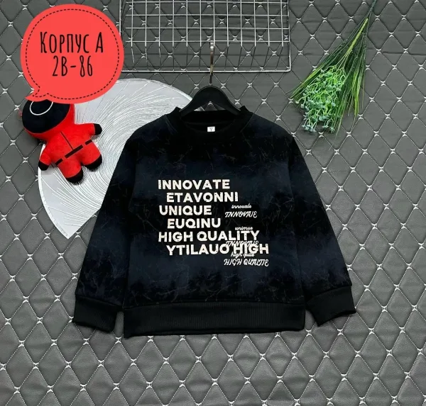 Толстовка из качественного начеса — фото 3