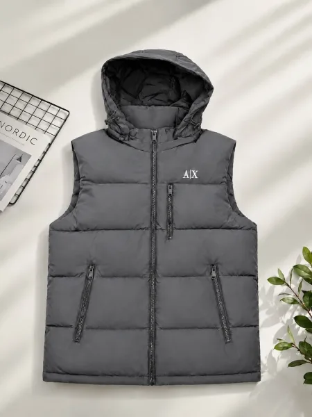 Жилет мужской синтепон на молнии — фото 1