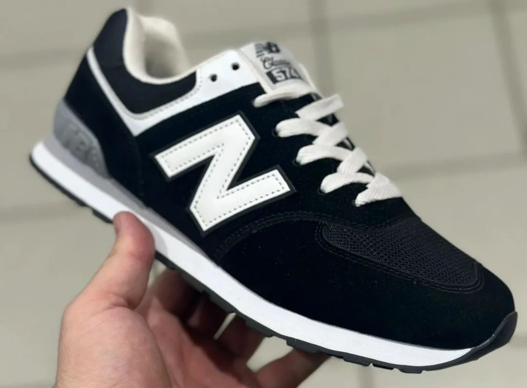 New Balance 574 кроссовки мужские — фото 2