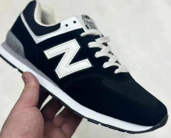 New Balance 574 кроссовки мужские — фото 6