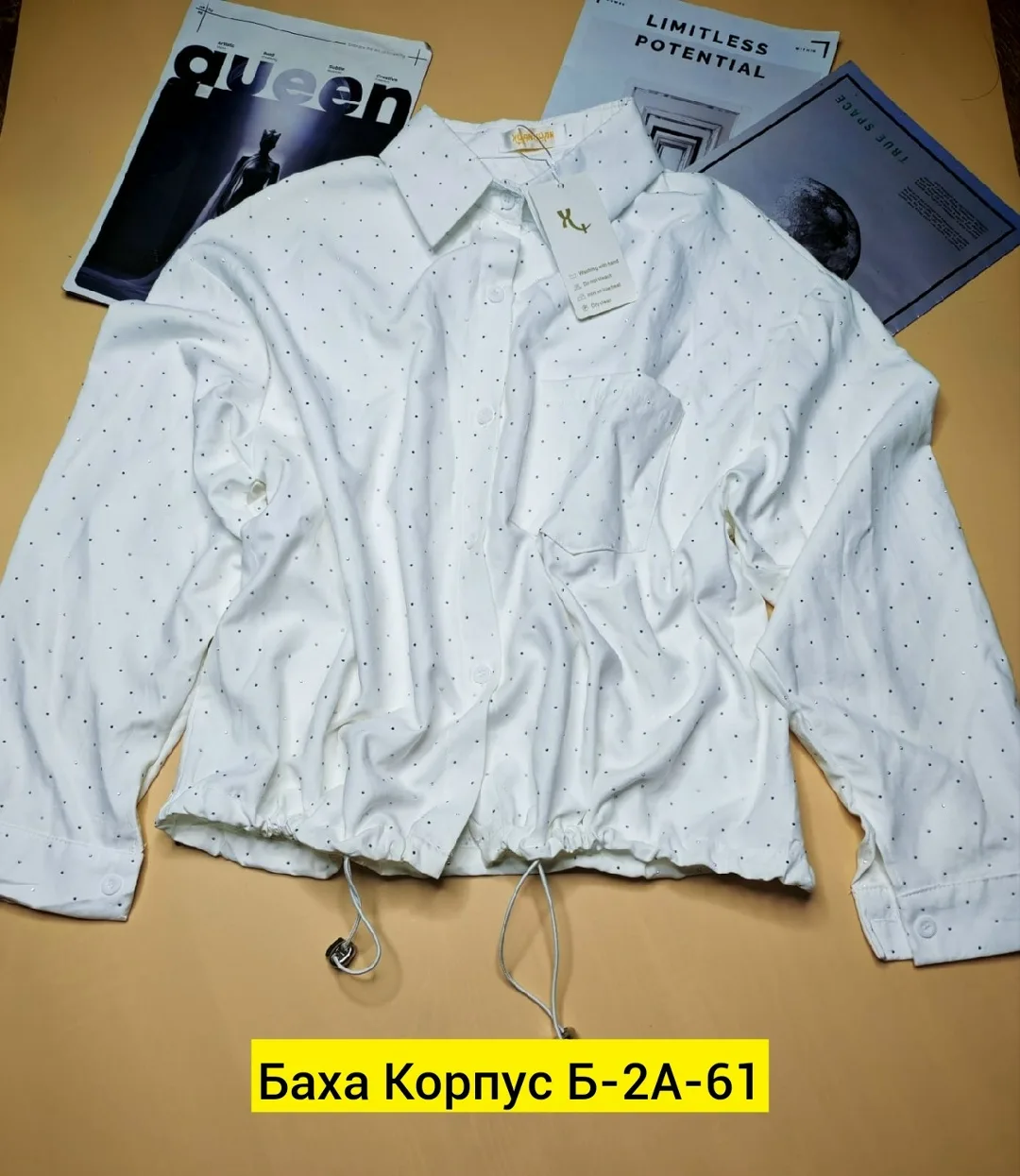 Рубашка из ткани — фото 3