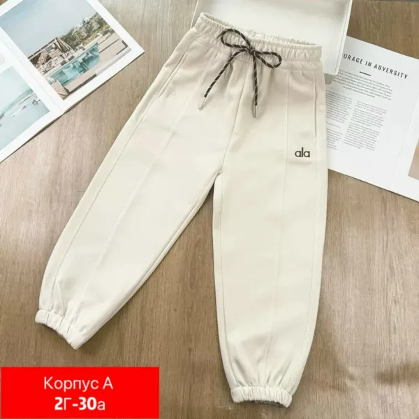 Спортивные штаны из двухнитки, подходят для повседневной носки — фото 5