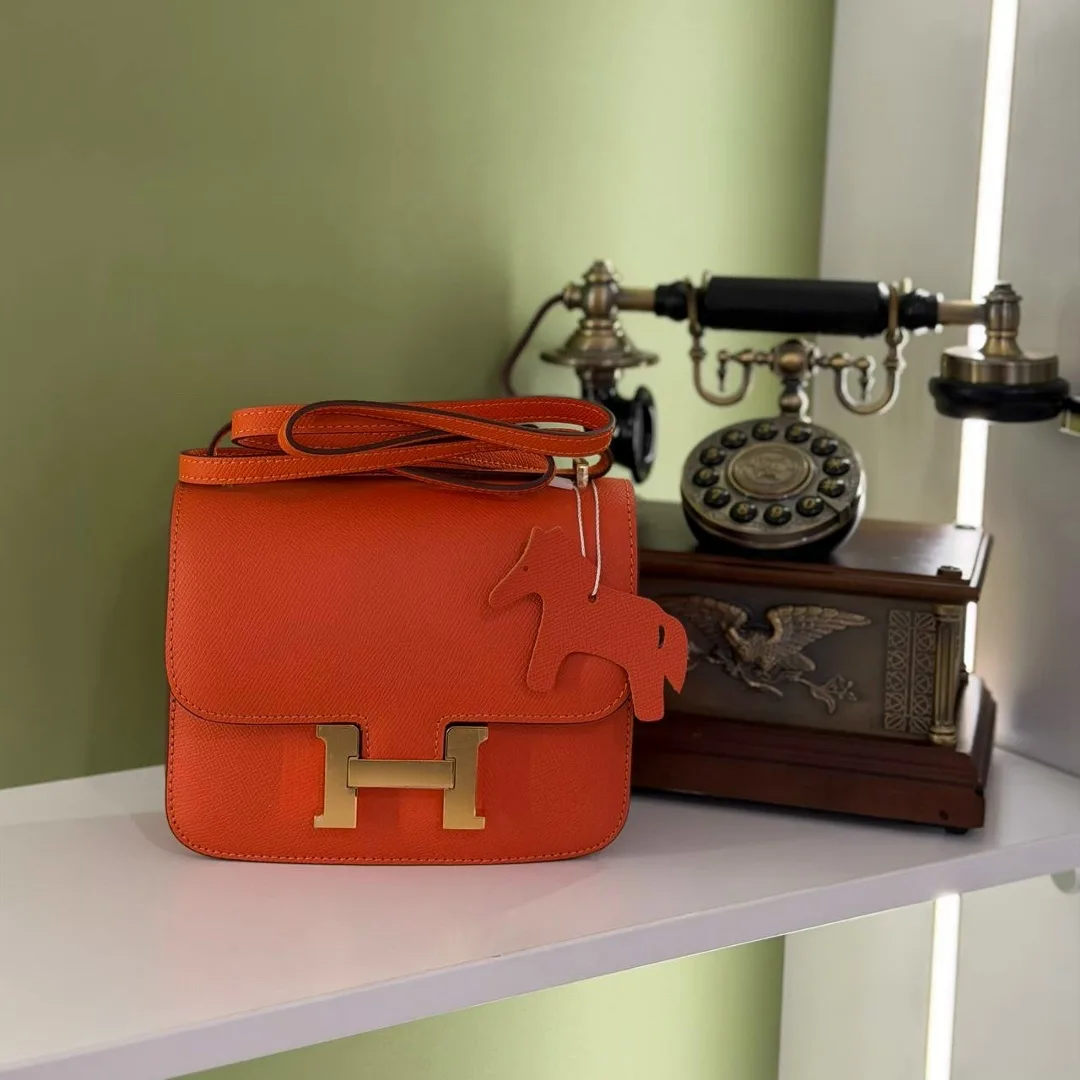 HERMES сумка натуральная кожа — фото 3