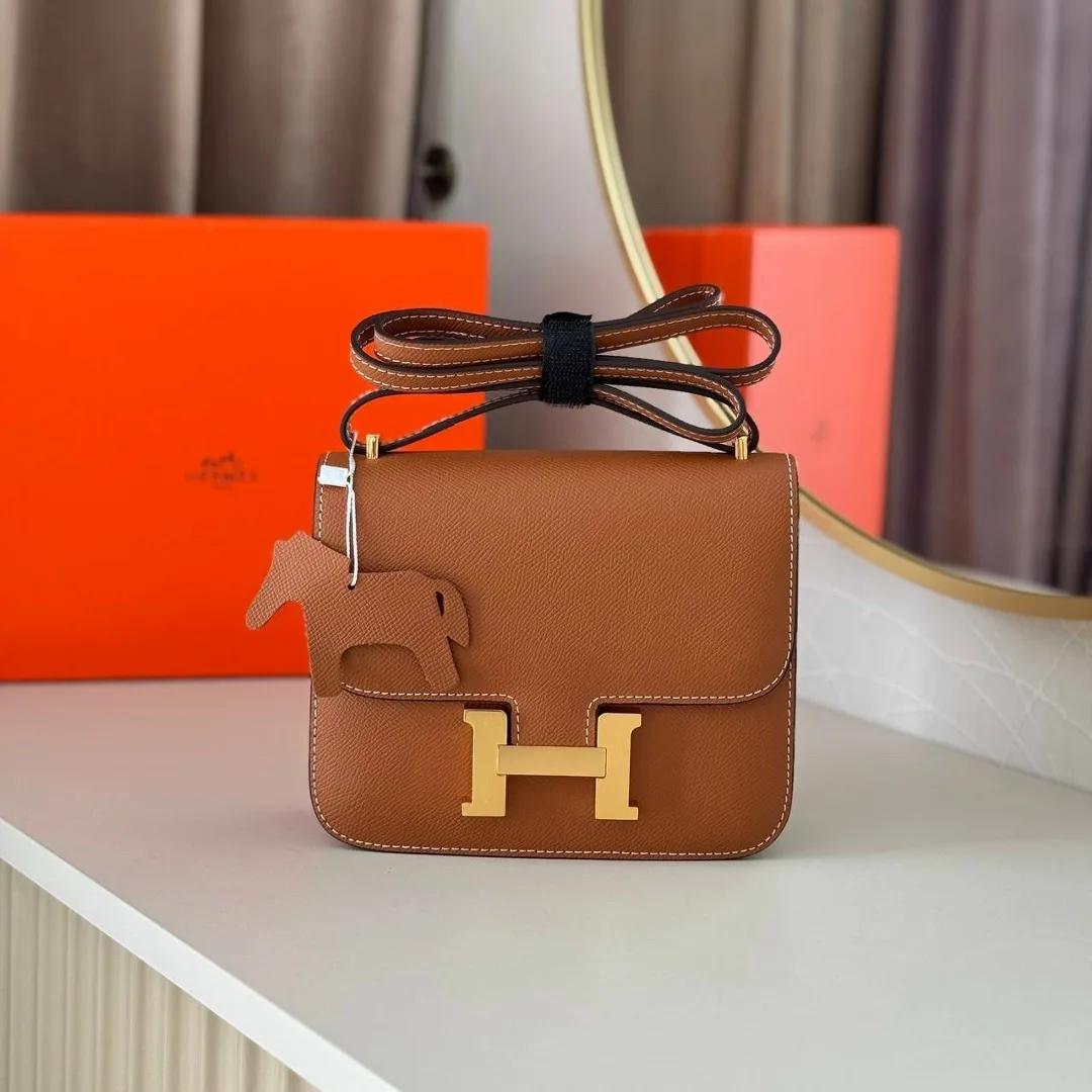HERMES сумка натуральная кожа — фото 4