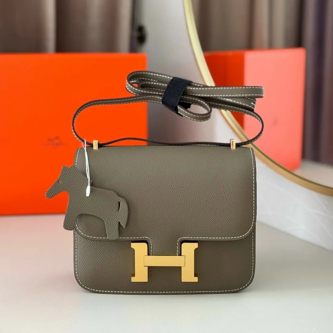 HERMES сумка натуральная кожа — фото 7