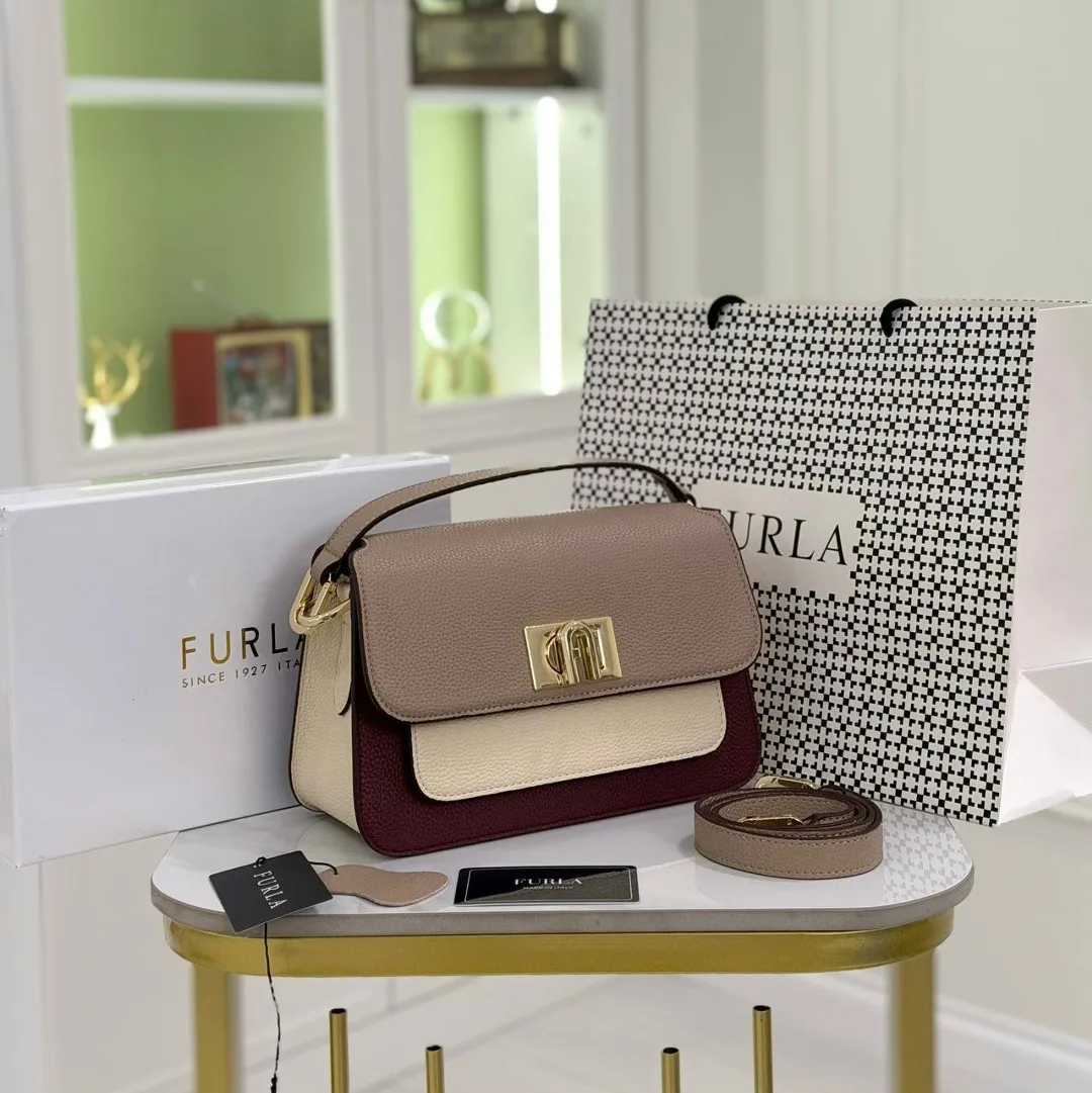 FURLA сумка из натуральной кожи ЛЮКС — фото 4