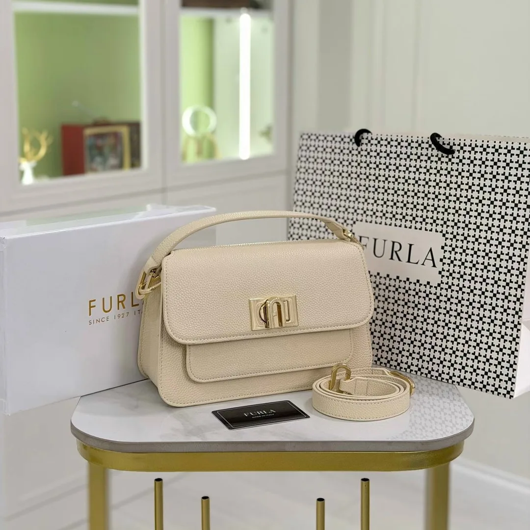 FURLA сумка из натуральной кожи ЛЮКС — фото 6