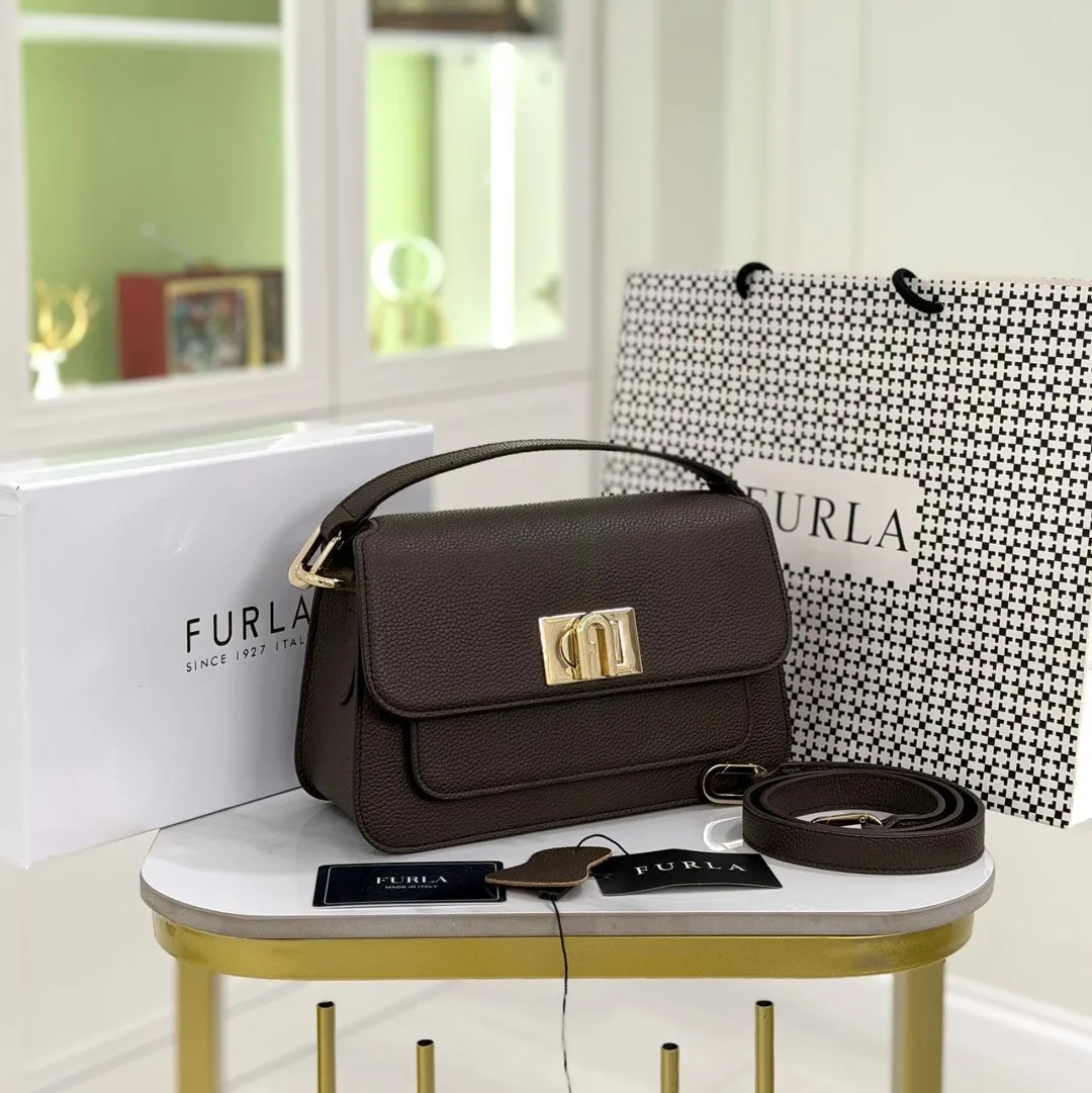 FURLA сумка из натуральной кожи ЛЮКС — фото 7