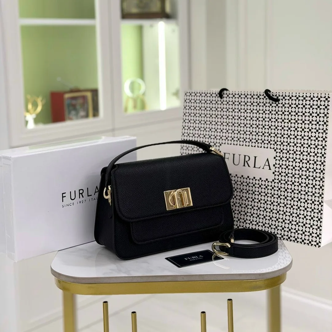 FURLA сумка из натуральной кожи ЛЮКС — фото 9