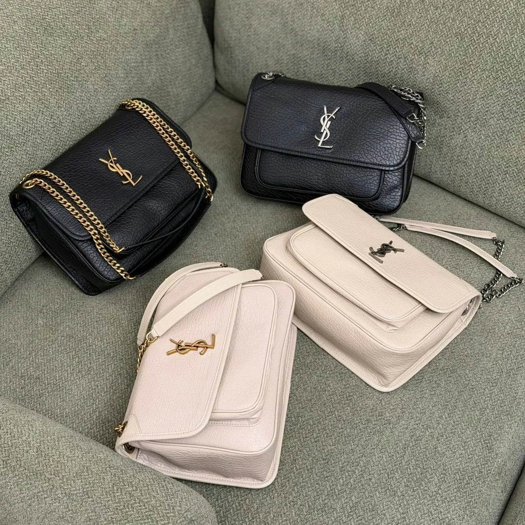 YSL сумка из натуральной кожи — фото 1