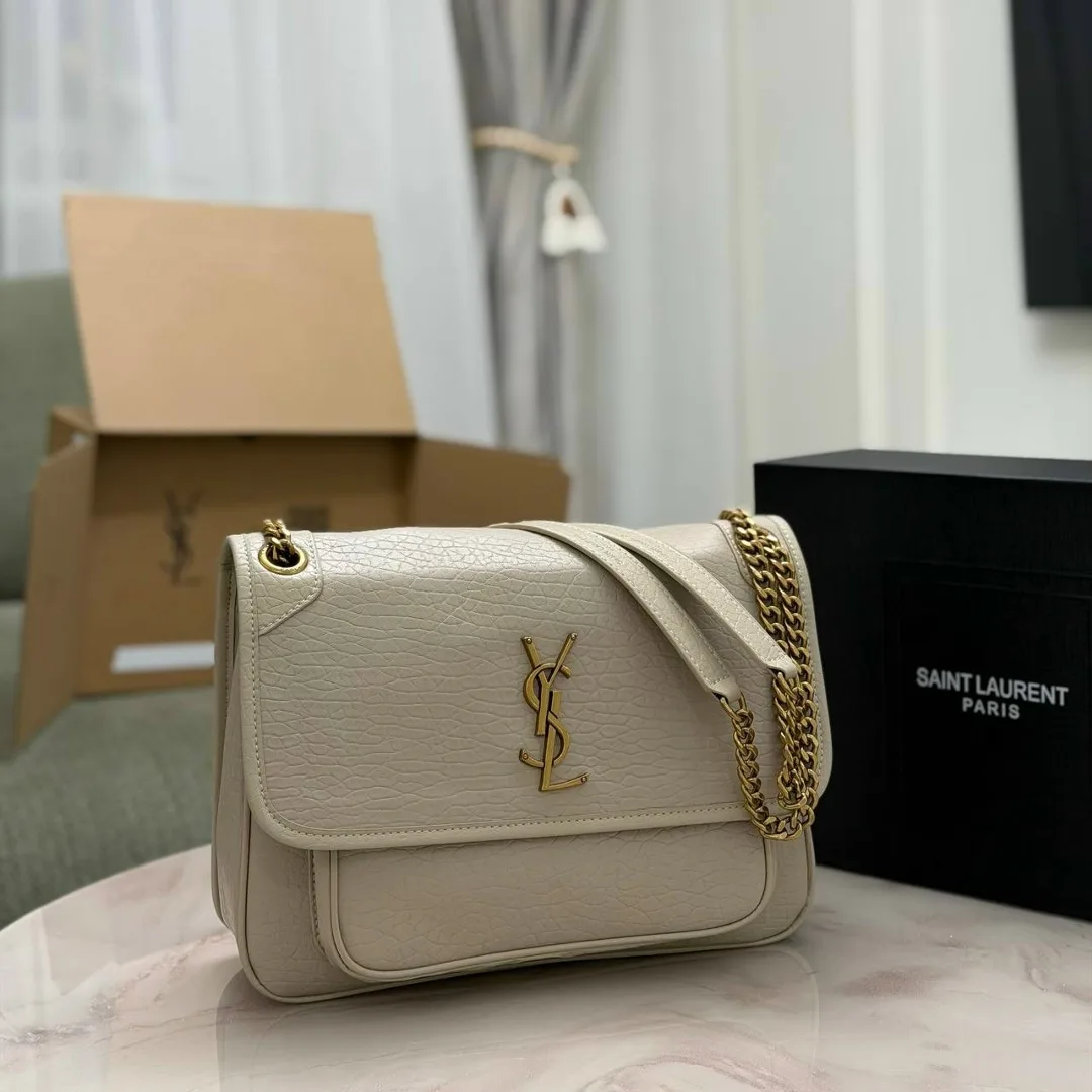 YSL сумка из натуральной кожи — фото 5