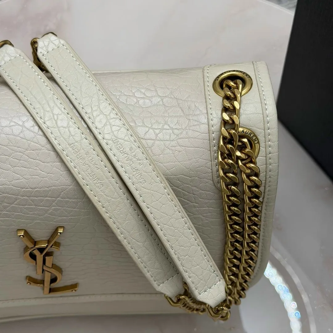 YSL сумка из натуральной кожи — фото 6